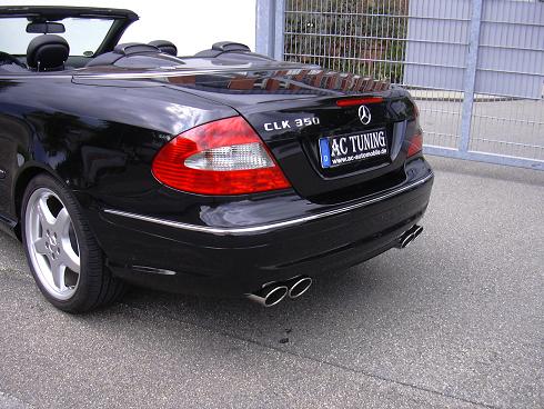 Heckschürze AMG Optik für CLK W209