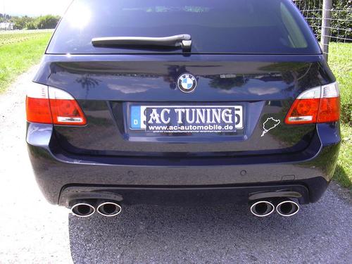 Duplex Sportauspuffanlage E60+E61