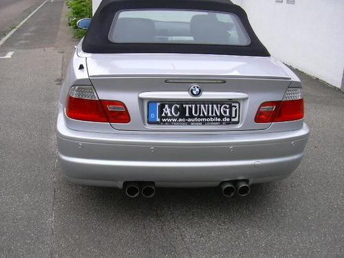 Heckschürze M3-Optik für BMW E-46