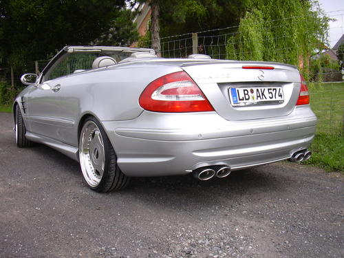 CLK AMG Heckstoßstange